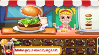 KidKat Hamburger Game for Kids screenshot 2