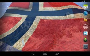 Norway Flag Live Wallpaper screenshot 1