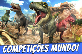 Jurassic Run: Jogo de Corrida de Dinossauros T-Rex screenshot 0
