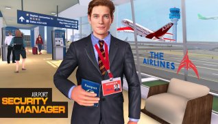 Virtual City Police Airport Manager Juego familiar screenshot 2