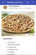 Recetas De Pizzas screenshot 1