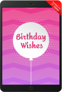 Birthday Wishes, Messages, Poems & Greetings screenshot 0