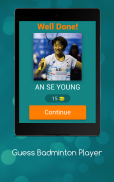 Guess Badminton Player screenshot 14