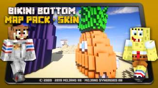 Mod Bikini Bottom Map Pack for MCPE screenshot 1