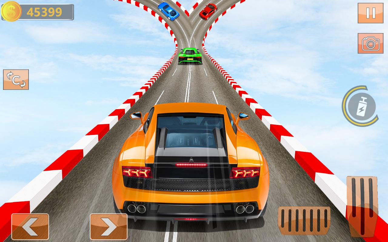 Mega Ramp Crazy Taxi Stunt Simulator 3D Racing Game: Free Cars