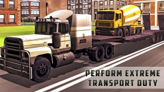 Construction Vehicles Cargo Truck Game screenshot 8
