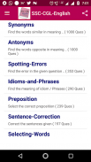 SSC CGL English Offline screenshot 0