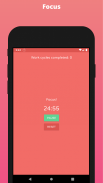 Pomodoro Technique Timer - Stay Focused screenshot 2