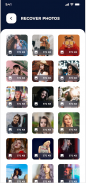 Recover Deleted Photos and videos - Recovery pro screenshot 3