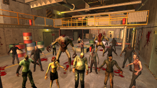 Perang Zombie 3D Menembak screenshot 11
