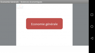 Economie Générale - Sciences économiques (Cours) screenshot 0