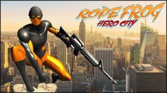 Flying Spider Hero: Superhero shooting games 2020 screenshot 3