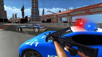 سيارة الشرطة العصابا الهرو سيم screenshot 5