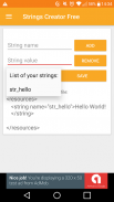 Strings Creator FREE for Android screenshot 7