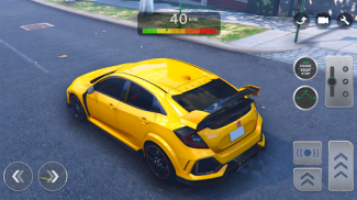 Drive Honda Civic: City Rules screenshot 1