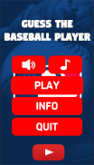 Baseball - Guess the Baseball Player screenshot 0