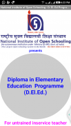 Diploma in Elementary Education (D.El.Ed.) screenshot 0