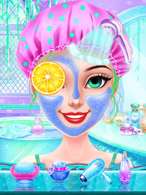 Ice Queen Salon - Princess Makeup - Dressup - Makeover - Dress up games -  Hairstyles::Appstore for Android