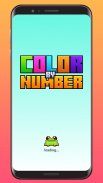 Color by number - Unicorns Pixel Art screenshot 11