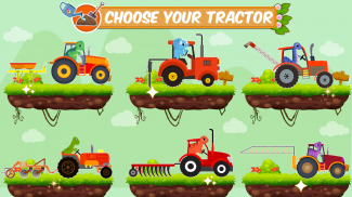 Farm Tractors Dinosaurs Games screenshot 11