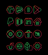 Nambula Watermelon - Lines Icon Pack screenshot 4