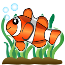 mia acqua pesca gioco puzzle Icon