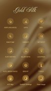 Golden Silk APUS Launcher Theme screenshot 2