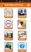Delhi Metro Map,Fare, Route , DTC Bus Number Guide screenshot 0