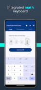 Solucionador de proporções screenshot 7