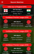 Live Cricket Scores & Updates screenshot 1