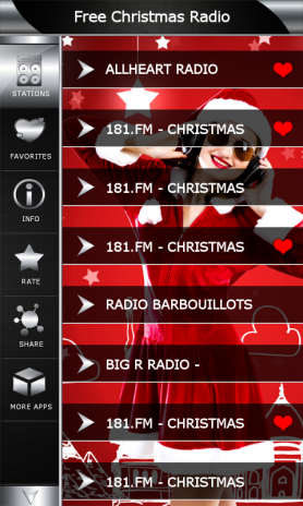 Radiosender weihnachtsmusik