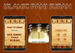 Islamic Panj Surah screenshot 0