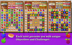 Fruit Drops 2 - Match 3 puzzle screenshot 1