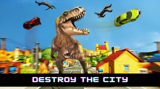 Rampage Dinosaur- Smash City screenshot 8