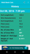 Weld Mesh Calculator screenshot 4