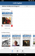 Gefle Dagblad e-tidning screenshot 6