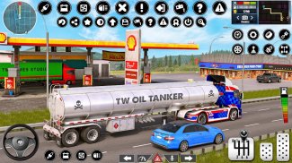 तेल टैंकर ट्रक ड्राइविंग गेम्स screenshot 7