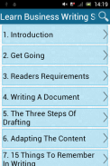 Learn Business Writing Skills screenshot 0