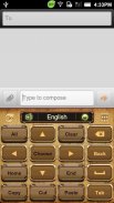 GO Keyboard Steam Punk theme screenshot 7