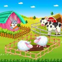 Animal Farm : Village Life Fun Icon