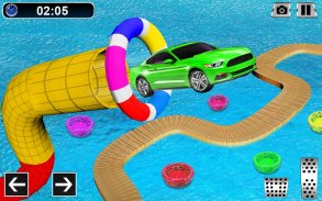 Mega Ramp Stunt Car Racing- Car Stunt Games screenshot 1