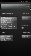 GPS Satellite test status screenshot 3