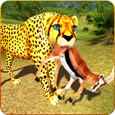 Cheetah Attack Simulator 3D Game Cheetah Sim Icon