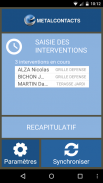 MetalContacts Suivi Chantier screenshot 10