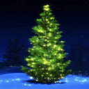 Weihnachtsmusik-Baum gratis Icon