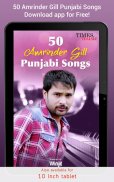 50 Amrinder Gill Punjabi Songs screenshot 4