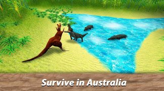 Kangaroo Family Simulator - hop to Australia! screenshot 1