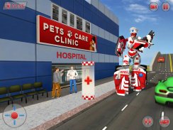 Ambulance Robot City Rescue screenshot 1