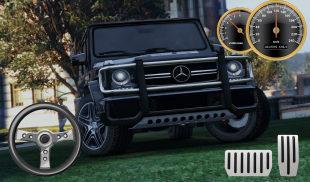 Driving Mercedes G65 SUV – City & Offroad screenshot 2