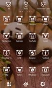 Cute Wallpaper Napping Panda Theme screenshot 2